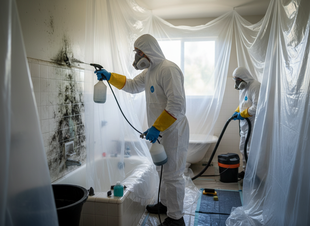 Bathroom Mold Removal Service in North Hills, CA