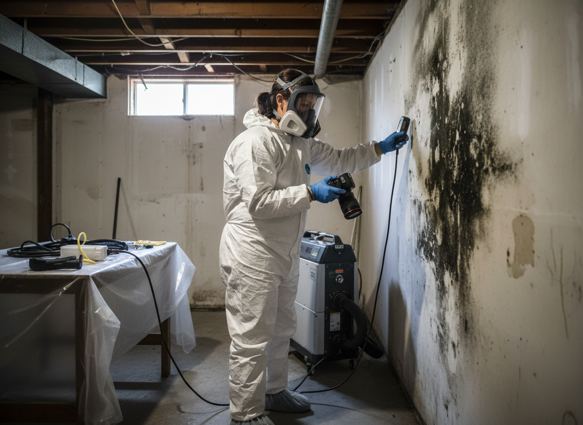 Black Mold Inspection in North Hills, CA