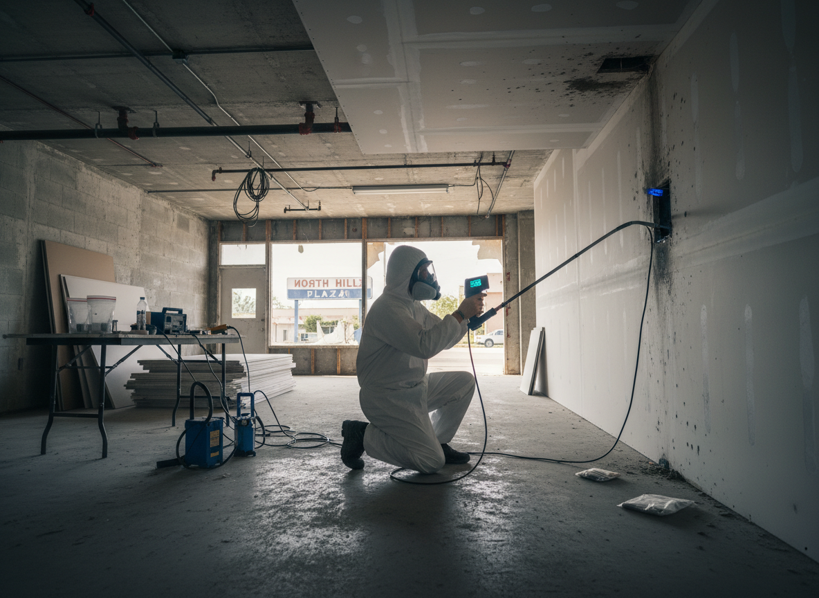 Commercial Mold Inspection in North Hills, CA