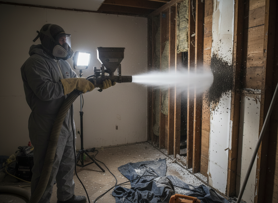 Dry Ice Blasting Mold in North Hills, CA