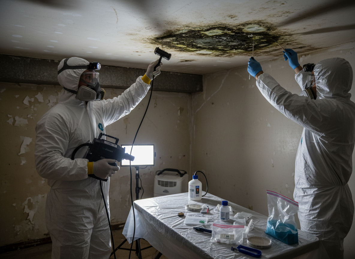 Mold Spore Testing in North Hills, CA
