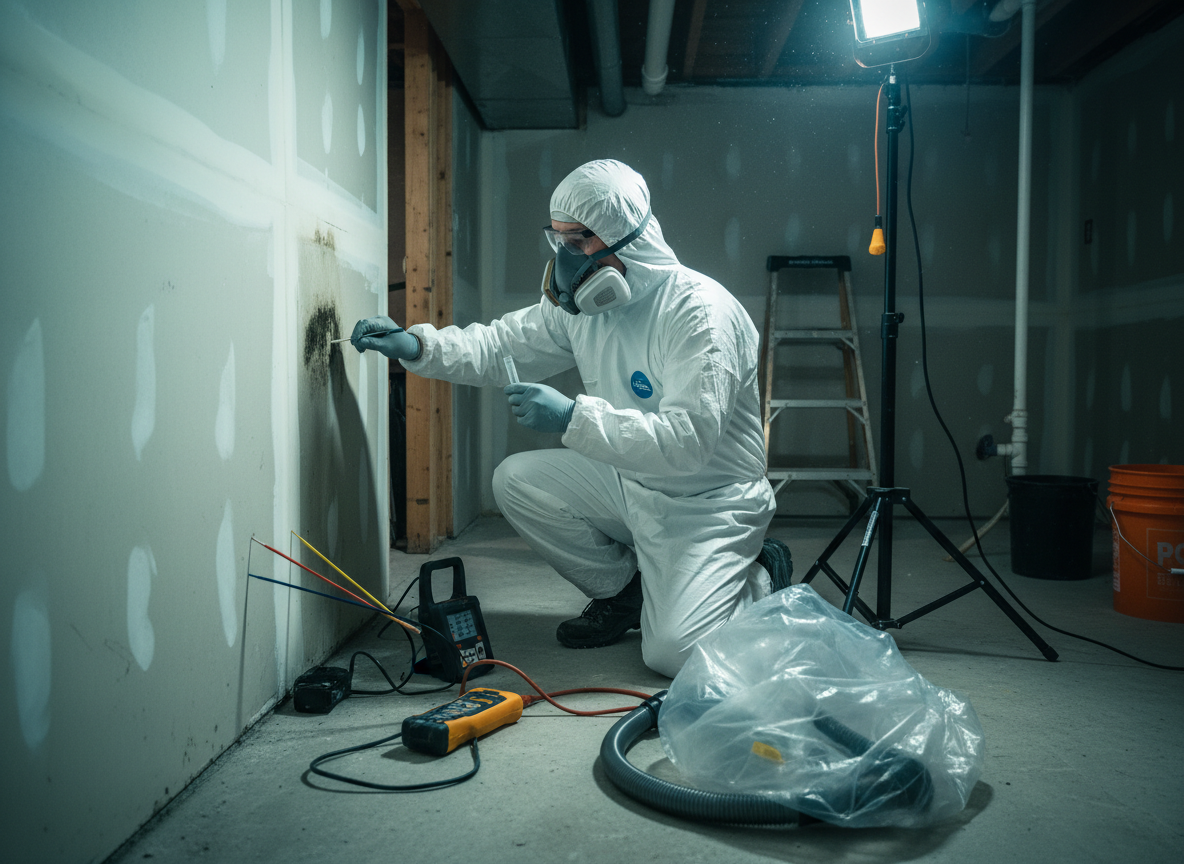 Mold Testing in North Hills, CA